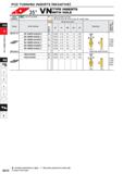 300 PCD TURNING INSERTS NEGATIVE VN TYPE INSERTS WITH HOLE Work Material Non-ferrous Metal Cutting Conditions (Guide): : Stable Cutting C' General Cu Каталог MITSUBISHI 2020 Режущий инструмент для станков по металлу Фрезы концевые монолитные из твердого сплава и сборные со сменными режущими пластинами Резцы Сверла Стр. B070