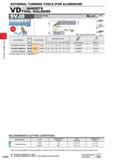 346 EXTERNAL TURNING TOOLS c C034 EXTERNAL TURNING TOOLS FOR ALUMINIUM CV' VD INSERTS TOOL HOLDERS External turning, Copying LF \ y KAPR 93 LH LAMS V Каталог MITSUBISHI 2020 Режущий инструмент для станков по металлу Фрезы концевые монолитные из твердого сплава и сборные со сменными режущими пластинами Резцы Сверла Стр. C034