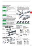 351 Tools for a very wide range of small parts machining Tools for CNC automatic and small lathes Каталог MITSUBISHI 2020 Режущий инструмент для станков по металлу Фрезы концевые монолитные из твердого сплава и сборные со сменными режущими пластинами Резцы Сверла Стр. D003