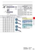 507 IModular blade type (Air I coolant through) Wrench : ffi: Clamp Screw, : Blade Screw Mir Fig 3 Fig 4 t -L X a o LDRE D WF2 LF SPARE PARTS DCON 9o Каталог MITSUBISHI 2020 Режущий инструмент для станков по металлу Фрезы концевые монолитные из твердого сплава и сборные со сменными режущими пластинами Резцы Сверла Стр. F083
