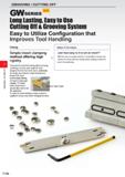 530 GROOVING / CUTTING OFF GROOVING / CUTTING OFF NEW GWseries long lasting, Easy to Use Cutting Off a Grooving System Easy to Utilize Configuration Каталог MITSUBISHI 2020 Режущий инструмент для станков по металлу Фрезы концевые монолитные из твердого сплава и сборные со сменными режущими пластинами Резцы Сверла Стр. F106