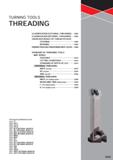 553 TURNING TOOLS THREADING CLASSIFICATION (EXTERNAL THREADING) -G002 CLASSIFICATION (INTERNAL THREADING) G003 CROSS REFERENCE OF THREAD PITCHES EXTE Каталог MITSUBISHI 2020 Режущий инструмент для станков по металлу Фрезы концевые монолитные из твердого сплава и сборные со сменными режущими пластинами Резцы Сверла Стр. G001