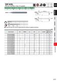 799 DF4XL End mill, Long neck, 4 flute, For graphite DC<3 DC>3 Aluminium Alloy Copper Alloy Graphite GFRP CFRP Machineable Ceramics o > O't z a TBHTA Каталог MITSUBISHI 2020 Режущий инструмент для станков по металлу Фрезы концевые монолитные из твердого сплава и сборные со сменными режущими пластинами Резцы Сверла Стр. J177