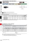 1082 EXCHANGEABLE HEAD END MILLS iMX-CH3L Chamfer head, 3 flute Carbon Steel, Alloy Steel, Cast Iron (<30HRC) Tod Steel, fte-Hardened SW Hardened Stee Каталог MITSUBISHI 2020 Режущий инструмент для станков по металлу Фрезы концевые монолитные из твердого сплава и сборные со сменными режущими пластинами Резцы Сверла Стр. K050