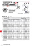 1232 INDEXABLE MILLING INDEXABLE MILLING SHOULDER MILLING FOR CAST IRON> VQX400 SW TOOL NEW5 90 Fig 1 dcsfms M 1 050 063 080 DCON KWW Cast Iron & PAH Каталог MITSUBISHI 2020 Режущий инструмент для станков по металлу Фрезы концевые монолитные из твердого сплава и сборные со сменными режущими пластинами Резцы Сверла Стр. M076