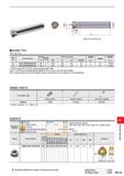 1331 Right hand tool holder only SHANK TYPE With Coolant Hole DCX Order Number Stock Number Dimensions(mm) APMX RMPX RPMX (mm) R of Teeth DC LF LH DCO Каталог MITSUBISHI 2020 Режущий инструмент для станков по металлу Фрезы концевые монолитные из твердого сплава и сборные со сменными режущими пластинами Резцы Сверла Стр. M175