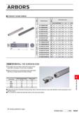 1425 ARBORS I STRAIGHT SHANK ARBOR D Q I Order Number Stock Dimensions (mm) DCB DCONMS DCONWS LF LB H CRKS SC16M08S100S 8 5 16 14 5 100 10 10 M8 LU SC Каталог MITSUBISHI 2020 Режущий инструмент для станков по металлу Фрезы концевые монолитные из твердого сплава и сборные со сменными режущими пластинами Резцы Сверла Стр. M269