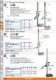 890 Mitutoyo High precision vernier height gauge Standard Version Sturdy base with ground base, scale hardened and ground All reading parts are anti- Каталог HOFFMANN GROUP 2015 Инструмент режущий слесарный измерительный абразивный Оборудование Комплексные поставки для промышленных предприятий Стр. 890 ENG