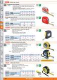 914 soia Locking tape measure Locking tape measure TRI-MATIC Version Chromed plastic casing with belt clip Yellow painted steel tape with anti-reflec Каталог HOFFMANN GROUP 2015 Инструмент режущий слесарный измерительный абразивный Оборудование Комплексные поставки для промышленных предприятий Стр. 914 ENG