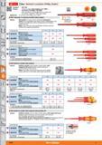 1258 I-JJ SWISS \m) TOOLS UJwera Electrician's screwdriver (Phillips, Pozidriv) HjjjH Standard DIN 7438 tffSjvS Version Handle and blade fully insulat Каталог HOFFMANN GROUP 2015 Инструмент режущий слесарный измерительный абразивный Оборудование Комплексные поставки для промышленных предприятий Стр. 1258 ENG