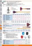 1368 jR BALDER Simplex soft-head hammer with exchangeable striking inserts H S Version Sturdy, two-piece clamp housing with two exchangeable striking Каталог HOFFMANN GROUP 2015 Инструмент режущий слесарный измерительный абразивный Оборудование Комплексные поставки для промышленных предприятий Стр. 1368 ENG