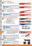 1396 VBWO holejC, Pipe wrench S jH Version 0 Material Swedish design, with broad 90° offset jaw Fully forged with captive adjustment nut Special tool Каталог HOFFMANN GROUP 2015 Инструмент режущий слесарный измерительный абразивный Оборудование Комплексные поставки для промышленных предприятий Стр. 1396 ENG