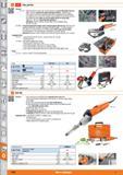 1498 FLEX Pipe grinder Version 07 7715- Pipework linisher with high cutting speed and extremely high removal rate Ideal for working on pipes and pipe Каталог HOFFMANN GROUP 2015 Инструмент режущий слесарный измерительный абразивный Оборудование Комплексные поставки для промышленных предприятий Стр. 1498 ENG