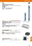 499 Hoffmann Group 47 4asat M Individual parts for filing racks Column frame - single With slots at 40 mm intervals and plastic end caps at both ends Каталог HOFFMANN GROUP 2016 Производственная мебель для работы хранения и транспортировки в условиях промышленных предприятий и сервисных мастерских Вер. 47 ENG Стр. 499