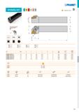 197 PRAMET F г -\ i i I TTT I I S B S i J ISO h=ht b f l1 l2 go° S 1&Э DTGNR/L 2020 K 16 20 20 25 125 25,4 -6 -6 0,50 GI024 DT16 DTGNR/L 2525 M 16 25 Каталог PRAMET 2019 Режущий инструмент Резцы с твердосплавными пластинами по металлу для точения и растачивания Концевые и насадные фрезы Сверла с СМП Расточные головки Стр. T191