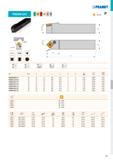 215 PSDNN EXT N H PRAMET p 0 I T90-T99 ' ISO h=h PSDNN 2020 K 12 20 20 10 125 36,0 0,35 GI029 PS22 PSDNN 2525 M 12 25 25 12,5 150 36,0 0,60 GI029 PS2 Каталог PRAMET 2019 Режущий инструмент Резцы с твердосплавными пластинами по металлу для точения и растачивания Концевые и насадные фрезы Сверла с СМП Расточные головки Стр. T209