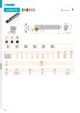 262 PRAMET SCXC(RL) INT Ё H oj I T40-T47, T140 i p ISO S10H-SCXCR/L 06 10 13 9,5 100 -10 0,06 GI045 SO2 S12K-SCXCR/L 06 12 16 11 11,5 125 0,11 GI045 Каталог PRAMET 2019 Режущий инструмент Резцы с твердосплавными пластинами по металлу для точения и растачивания Концевые и насадные фрезы Сверла с СМП Расточные головки Стр. T256