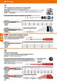 604 Отвёртки электромонтёра Ручка и рабочая часть полностью изолированы до 1000 В по DIN EN 60900 VDE 0682-201 Каждая отвёртка проверяется Каталог HOFFMANN GROUP 2018 Инструмент ручной Слесарный и механизированный Измерительные приборы и инструменты Производственный инвентарь Стр. 604