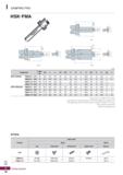 1216 I DAMPING PRO HSK-FMA Fig 1 Fig 2 (mm) Designation Cutter dia 0D L L1 0C 0C2 H W K G 0C1 H1 Fig a KDP-HSK63 - FMA25 4 -210 80 25 4 210 184 50 53 Каталог KORLOY 2020 Режущий и вспомогательный инструмент для станков ЧПУ и универсальных Фрезы с СМП Сверла твердосплавные Резцы токарные Пластины сменные режущие Стр. I78