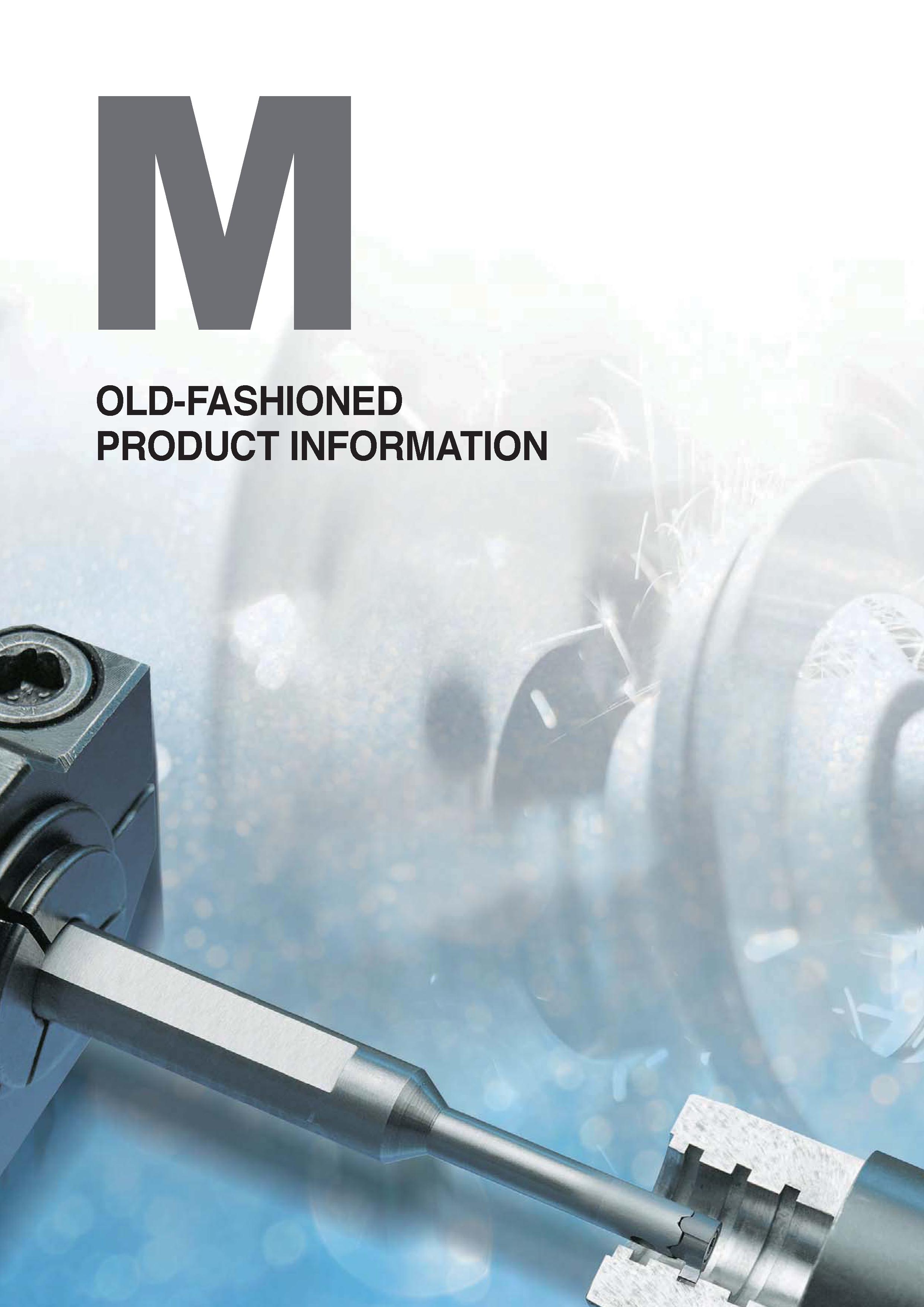 1302 OLD-FASHIONED PRODUCT INFORMATION Каталог KORLOY 2020 Режущий и вспомогательный инструмент для станков ЧПУ и универсальных Фрезы с СМП Сверла твердосплавные Резцы токарные Пластины сменные режущие Стр. 