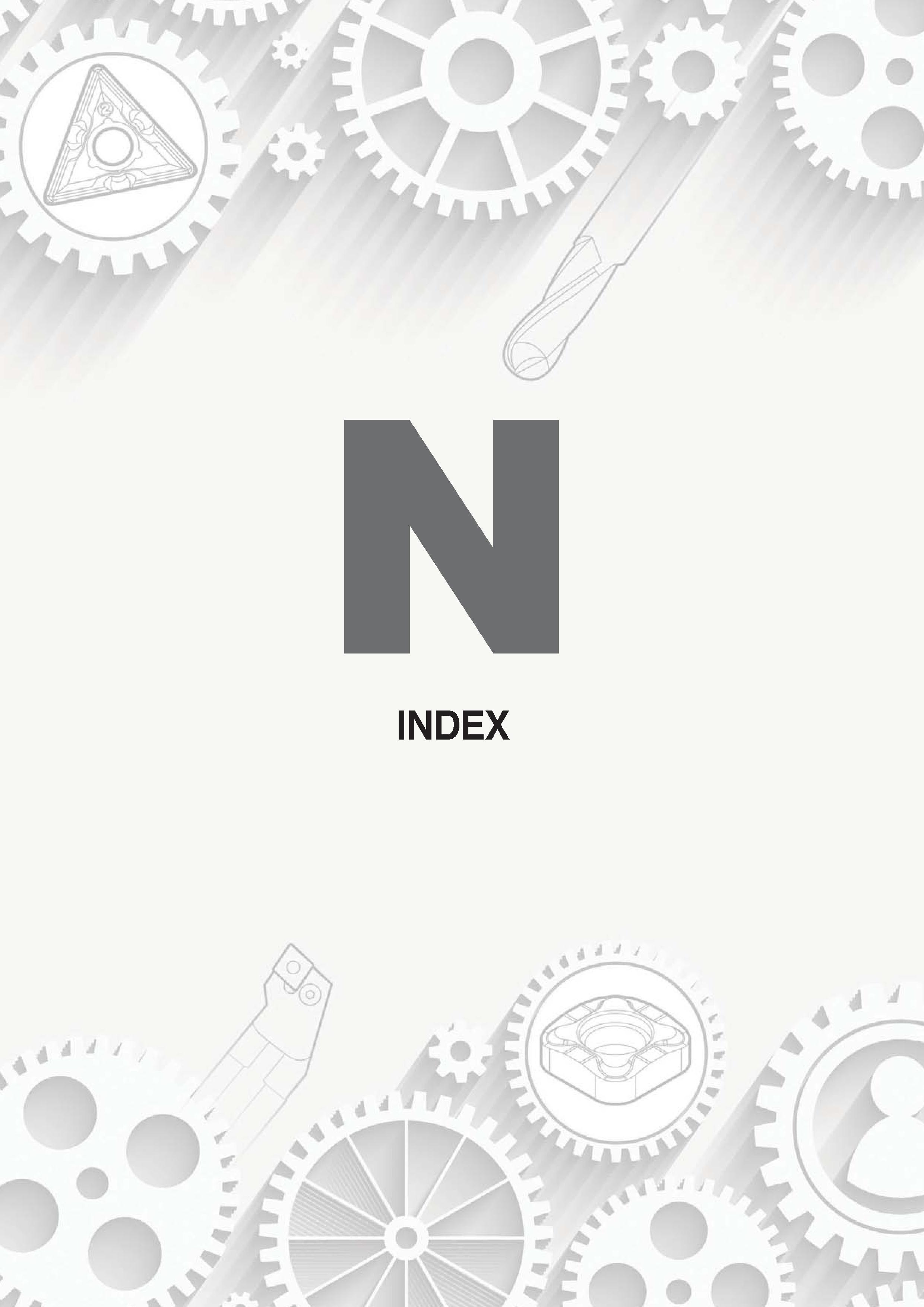 1309 INDEX Каталог KORLOY 2020 Режущий и вспомогательный инструмент для станков ЧПУ и универсальных Фрезы с СМП Сверла твердосплавные Резцы токарные Пластины сменные режущие Стр. 