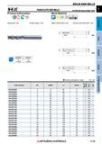 1179 Концевые фрезы Mitsubishi Materials по металлу SOLID END MILLS Каталог MITSUBISHI 2018 Инструмент для станков Пластины сменные режущие Фрезы концевые твердосплавные и сборные с СРП Сверла спиральные Резцы токарные Державки Стр. 1179
