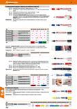1052 Маркер для глубоких отверстий Dura-ink 5 с удлиненным тонким круглым кончиком шириной 1 мм Оптимальный вариант для нанесения маркировки в Каталог HOFFMANN GROUP 2017 Ручной слесарно-монтажный и контрольно-измерительный инструмент для производственных предприятиий и служб сервиса Инвентарь Стр. 1052