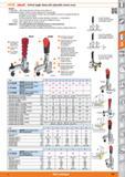 787 Amp(l> holejCVertical toggle clamp with adjustable contact screw Version 37 6500-6508- With horizontal base for fixing to base plates etc 37 6500 Каталог HOFFMANN GROUP 2015 Инструмент режущий слесарный измерительный абразивный Оборудование Комплексные поставки для промышленных предприятий Стр. 787 ENG
