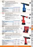 1385 ESIPA1 Taurus pneumatic-hydraulic pop riveter Version Operating pressure 5-7 bar Removable rivet pin capture box Advantage The gripping jaw syste Каталог HOFFMANN GROUP 2015 Инструмент режущий слесарный измерительный абразивный Оборудование Комплексные поставки для промышленных предприятий Стр. 1385 ENG