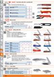 1418 1 HOLEX Fixed blade cable knife / assembly knife STrijH Version iii'SJW 844410- With protective cap, fully insulated to VDE 844450- With hinged b Каталог HOFFMANN GROUP 2015 Инструмент режущий слесарный измерительный абразивный Оборудование Комплексные поставки для промышленных предприятий Стр. 1418 ENG