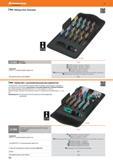 158 Hoffmann Group m Наборы бит, большие TAKE ГТ EASY TOOL FINDER =675950 Набор бит 61 предмет 110,65 Содержание: 60 бит 1/4 C 6,3 для разных винтов, д Каталог HOFFMANN GROUP 2016 Новинки инструмента от комплексного немецкого поставщика промышленных предприятий и сервисных мастерских Спиральные сверла Концевые твердосплавные фрезы Стр. 156