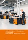 40 RAISING THE QUALITY OF EDUCATION STILL FURTHER WORKSTATIONS AND STORAGE FOR STILL Каталог HOFFMANN GROUP 2016 Производственная мебель для работы хранения и транспортировки в условиях промышленных предприятий и сервисных мастерских Вер. 47 ENG Стр. 40