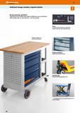 46 Hoffmann Group 47 Small parts storage, transport, organiser systems No more searching - just find it Organisation and mobility mean safety and ef Каталог HOFFMANN GROUP 2016 Производственная мебель для работы хранения и транспортировки в условиях промышленных предприятий и сервисных мастерских Вер. 47 ENG Стр. 46