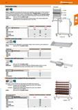 111 Hoffmann Group 47 Workstation trolley Fitted example YT Frameand structure of rectangular steel tubes with sheet metal base Insertion slots in th Каталог HOFFMANN GROUP 2016 Производственная мебель для работы хранения и транспортировки в условиях промышленных предприятий и сервисных мастерских Вер. 47 ENG Стр. 111