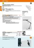144 Hoffmann Group 47 (2) Accessories for workstation / workbench Stabilising plates for support legs t i o Made of folded sheet steel Colour: Light Каталог HOFFMANN GROUP 2016 Производственная мебель для работы хранения и транспортировки в условиях промышленных предприятий и сервисных мастерских Вер. 47 ENG Стр. 144