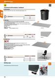 150 Hoffmann Group 47 (2) Accessories for ESD workplace / workbench ESD waste bin Rubbish bin of plastic (PP , colour: black Conductivity resistance Каталог HOFFMANN GROUP 2016 Производственная мебель для работы хранения и транспортировки в условиях промышленных предприятий и сервисных мастерских Вер. 47 ENG Стр. 150