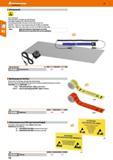 156 ESD starter kit (2) Set consisting of: Fabric grounding wristband No 928100 size B Grounding component No 928150 size DE1W Grounding spiral cable Каталог HOFFMANN GROUP 2016 Производственная мебель для работы хранения и транспортировки в условиях промышленных предприятий и сервисных мастерских Вер. 47 ENG Стр. 156