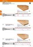 196 Hoffmann Group 47 Worktop 50 mm thick Holes are provided on the underside of the worktop for securing drawer units and support legs (KOMBI range) Каталог HOFFMANN GROUP 2016 Производственная мебель для работы хранения и транспортировки в условиях промышленных предприятий и сервисных мастерских Вер. 47 ENG Стр. 196