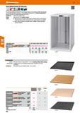 232 Hoffmann Group 47 Tool cabinet frame 27x36 units For mounting drawers and doors at 25 mm intervals Cabinet can be locked centrally The lock plate Каталог HOFFMANN GROUP 2016 Производственная мебель для работы хранения и транспортировки в условиях промышленных предприятий и сервисных мастерских Вер. 47 ENG Стр. 232