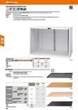 260 Hoffmann Group 47 For drawer runner mountings at 25 mm intervals Cabinet can be locked centrally The lock plate with cylinder lock allows convers Каталог HOFFMANN GROUP 2016 Производственная мебель для работы хранения и транспортировки в условиях промышленных предприятий и сервисных мастерских Вер. 47 ENG Стр. 260