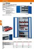 284 Hoffmann Group 47 Battery charging cabinet, 550 mm deep Battery charging cabinet with earth leak trip fuse box and fan Fan with air filter in ove Каталог HOFFMANN GROUP 2016 Производственная мебель для работы хранения и транспортировки в условиях промышленных предприятий и сервисных мастерских Вер. 47 ENG Стр. 284