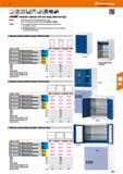 291 Hoffmann Group 47 60Jcg 100 kg Auarant Modular cabinets 550 mm deep, 800 mm high Colour: Standard paint finish body light grey RAL 7035, doors an Каталог HOFFMANN GROUP 2016 Производственная мебель для работы хранения и транспортировки в условиях промышленных предприятий и сервисных мастерских Вер. 47 ENG Стр. 291