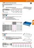 309 Hoffmann Group 47 Accessories for large capacity cabinets Storage shelf of galvanised sheet metal 100 kg Note: Storage shelves are suitable only Каталог HOFFMANN GROUP 2016 Производственная мебель для работы хранения и транспортировки в условиях промышленных предприятий и сервисных мастерских Вер. 47 ENG Стр. 309