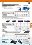 343 Hoffmann Group 47 n Dividing material and accessories for system cabinet drawers Slotted divider made of sheet steel for drawer division Lateral Каталог HOFFMANN GROUP 2016 Производственная мебель для работы хранения и транспортировки в условиях промышленных предприятий и сервисных мастерских Вер. 47 ENG Стр. 343