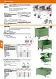 388 Hoffmann Group 47 Version: The castors are clipped to the lower edge profile of the boxes, no tools required Treadless wheels 0100 mm Load capaci Каталог HOFFMANN GROUP 2016 Производственная мебель для работы хранения и транспортировки в условиях промышленных предприятий и сервисных мастерских Вер. 47 ENG Стр. 388