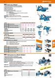 425 Hoffmann Group 47 RIDGID Bench vices „Matador'‘ Entirely of drop-forged steel - guaranteed unbreakable Slides forward on opening; with two-pitch Каталог HOFFMANN GROUP 2016 Производственная мебель для работы хранения и транспортировки в условиях промышленных предприятий и сервисных мастерских Вер. 47 ENG Стр. 425