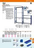 495 Hoffmann Group 47 Garant storage racks Basic racks and extension racks 120 kg 38 Sturdy column frame of rectangular columns (50x25x1 25mm) with s Каталог HOFFMANN GROUP 2016 Производственная мебель для работы хранения и транспортировки в условиях промышленных предприятий и сервисных мастерских Вер. 47 ENG Стр. 495