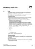735 Easy Message позволяет через подключенный модем получать сообщения SMS с информацией об определенных состояниях станка: К примеру, требуется толь Справочник пользователя SIEMENS 840D sl 828D SINUMERIK Токарная обработка Системы числового программного управления станками СЧПУ Версия 2012 Стр. 735