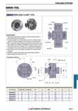 1613 TOOLING SYSTEM BORING TOOL QB4000 TYPE (SIDE CLAMP TYPE) FEATURES 1 Tightening the clamp bolt (or clamp nut) draws the clamp washer in and secure Каталог MITSUBISHI 2018 Инструмент для станков Пластины сменные режущие Фрезы концевые твердосплавные и сборные с СРП Сверла спиральные Резцы токарные Державки Стр. 1613