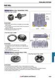 1609 TOOLING SYSTEM FACE MILL QF2000 (SINGLE BOLT MOUNTING TYPE) 1 One Piece Type (<0160) FEATURES 1 Simply turning a clamp bolt fixed to the adapter Каталог MITSUBISHI 2018 Инструмент для станков Пластины сменные режущие Фрезы концевые твердосплавные и сборные с СРП Сверла спиральные Резцы токарные Державки Стр. 1609